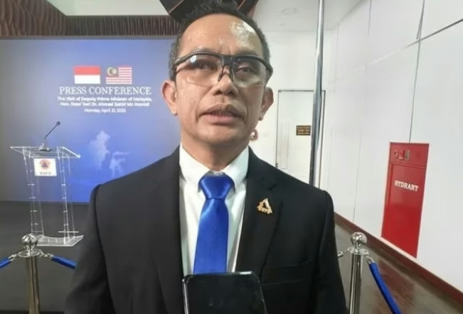 Kepala Pusat Data, Informasi dan Komunikasi Kebencanaan BNPB, Abdul Muhari. [Int]